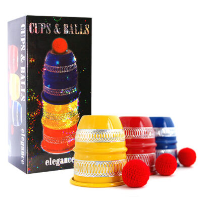 Bussolotti Alluminio - Elegance - Cups and balls