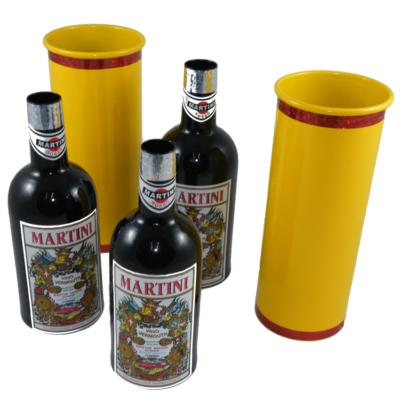 Pass-pass bottle - Due tubi, 3 bottiglie