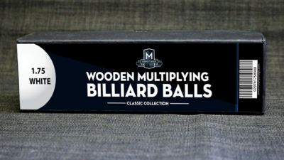 Palline Manipolazione in Legno (cm. 4 Bianche) - Wooden Billiard Balls (1.75" Withe)