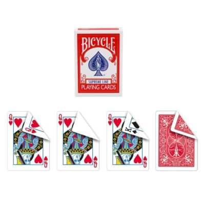 Bicycle - Supreme Line - Carte tutte uguali - Donna di Cuori